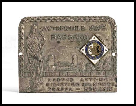 ITALIA, Regno

Distintivo Automobile Club Bassano