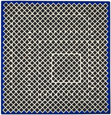 VICTOR VASARELY (1906 - 1997) Yvaral - II, 1960 Acrylique sur carton montée...