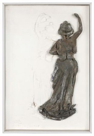 CÉSAR (1921 - 1998) La danseuse, 1971 Régule et bois peint, signé, daté et...