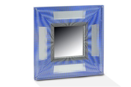 JESÚS RAFAEL SOTO (1923-2005) Sans titre Miroir monté avec plexiglas...