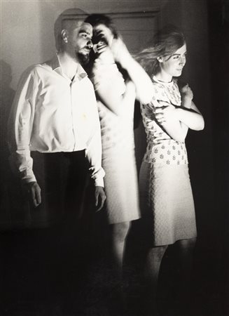 Plinio De Martiis (Giulianova 1920-Roma 2004)  - Laura Grisi e Loreto Soro, dal Teatro delle Mostre, 1968