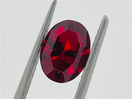 RUBINO LAB GROWN 2,12 CT TAGLIO OVALE - CERTIFICATO ID - P21101-4