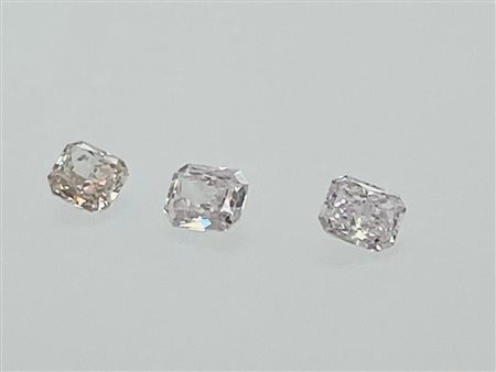 3 DIAMANTI 0,42 CT NATURAL MIX ROSA - SI1-I1 - F20901-46