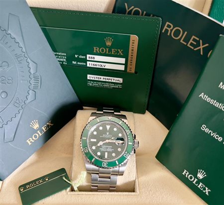 ROLEX SUBMARINER HULK CON GARANZIA ROLEX