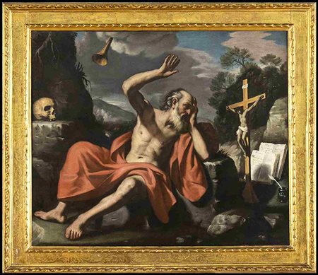 CERCHIA DI GIOVANNI FRANCESCO BARBIERI DETTO GUERCINO (Cento, 1591 - Bologna, 1666)