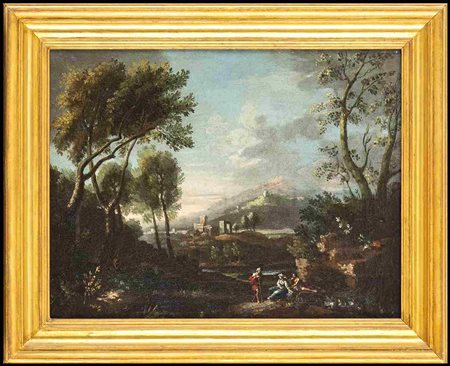 JAN FRANS VAN BLOEMEN (Anversa, 1662 - Roma, 1749), ATTRIBUITO