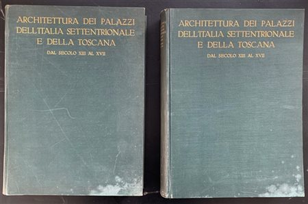 A. HAUPT. Architettura dei palazzi dell'Italia settentrionale e della Toscana.