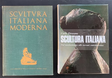 F. SAPORI, Scultura italiana moderna. Roma, 1949. Legatura editoriale in tela i