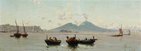 Francesco Torcia 1840-1891, Ritorno dalla pesca