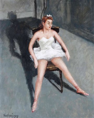 Noel Quintavalle (Noelqui) 1893-1977, Ballerina, 1959