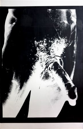 WARHOL ANDY USA 1927 - 1987 "Torso (male genitals)" 136x100 serigrafia, pezzo...