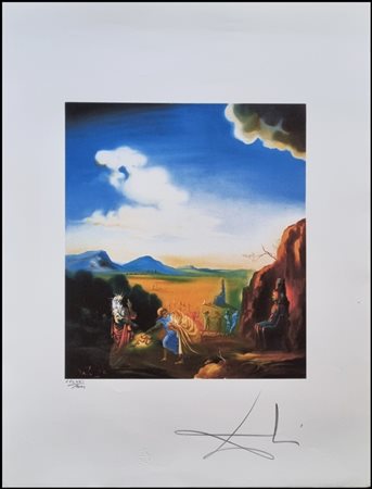 DALI' SALVADOR Spagna 1904 - 1989 "Senza titolo"