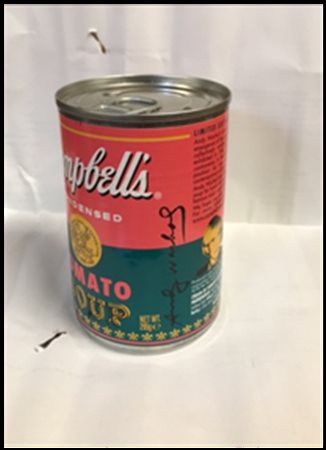 WARHOL ANDY Pittsburgh 1928 - New York 1987 "Campbell's Tomato Soup"