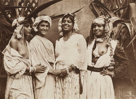 Ernst Landrock - Rudolf Lehnert (1878-1948, 1880-1957)  - Gruppo di donne orientali, 1900s