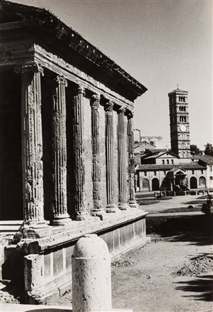 Riccardo Moncalvo (1915-2008)  - Tempio di vesta, Roma, 1947