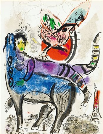 CHAGALL MARC Vitebsk (URSS) 1887 - 1985 Saint-Paul de Vence (F) "Senza...