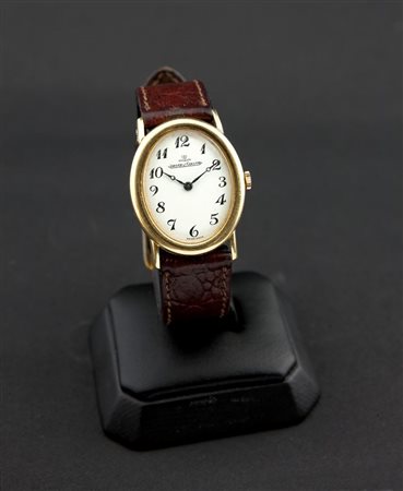 JAEGER LE COULTRE Solo tempo, anni '70 36x25 Cassa ellittica in due corpi in...