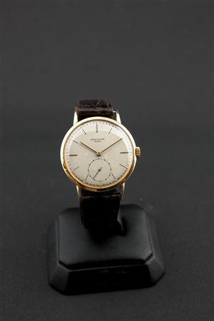 PATEK PHILIPPE Modello "Calatrava", Ref.1595, anni '50 Diam 36 Cassa in oro...