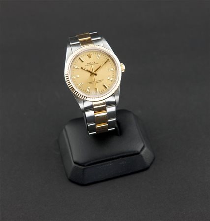 ROLEX Oyster Perpetual, Ref. 14233, anno 1992 Diam 34 Cassa oyster in acciaio...