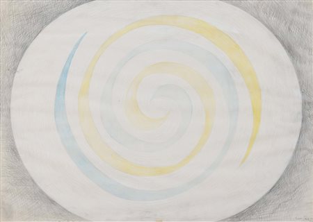 SARA CAMPESAN (Mestre, 1924 - 2016) Spirale 1979 tecnica mista su carta da...