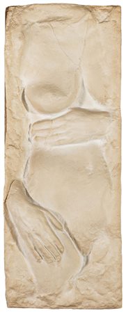 GEORGE SEGAL (New York, 1924 - New York, 2000) Untitled (Female Torso with...