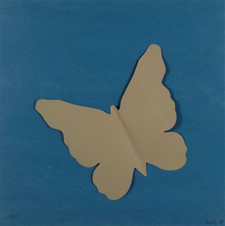 Mario Ceroli (Castel Frentano 1938)  - Farfalla, 1969