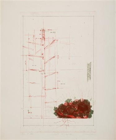 Piero Guccione (Scicli 1935-Modica 2018)  - Limite di proprietà, 1965