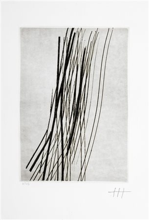 Hans Hartung (Lipsia 1904-Antibes 1989)  - Europa I, 1987