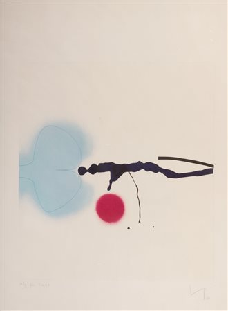 Victor Pasmore (Chelsham  1908-Malta 1998)  - Senza titolo, 1988