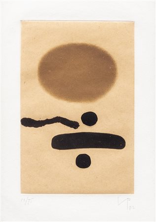 Victor Pasmore (Chelsham  1908-Malta 1998)  - Senza titolo, 1982