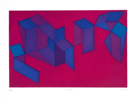 Achille Perilli (Roma 1927-2021)  - Semantica, 1981