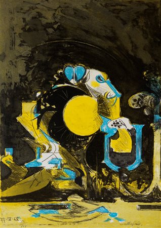 Graham Sutherland (Londra  1903-1980)  - Composizione, 1977