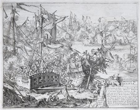 Romeyn de Hooghe  [attribuito a], Victoire de Lepanto. 1670-1699.