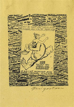 Michel Fingesten, Lotto composto di 3 ex libris erotici. 1937.