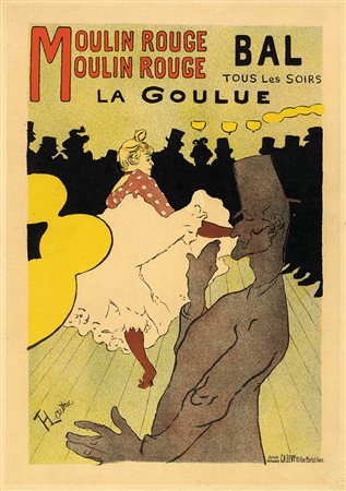 Henri (de) Toulouse-Lautrec, Moulin Rouge, la Goulue. 1891 (1898). 