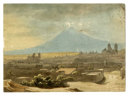 Alberto Pasini, Il monte Ararat. 1857-59.