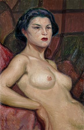 Vera Rockline  [attribuito a], Nudo femminile. 