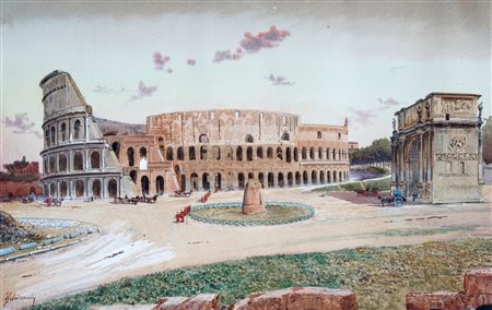 Federico Schianchi, Il Colosseo. Inizio del XX secolo.