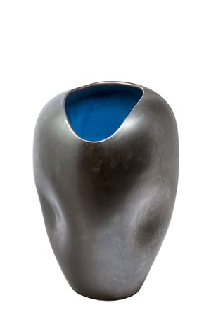 Gerry De Bastiano, Cobalt Collapsing Vase. 
