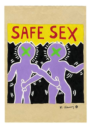Keith Haring, Safe sex. 