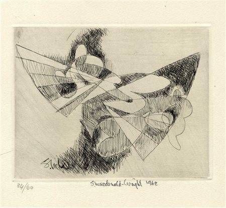 Stanton Macdonald-Wright, Plate 13 from Futurists, Abstractionists, Dadaists: the Forerunners of the Avant-Garde. 1967.