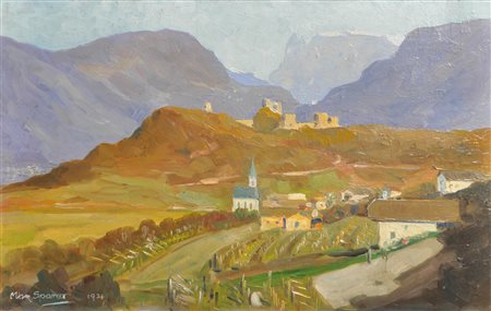 Max Sparer (Söll, Tramin/Termeno 1886 - Bozen/Bolzano 1968) Castel Firmiano...