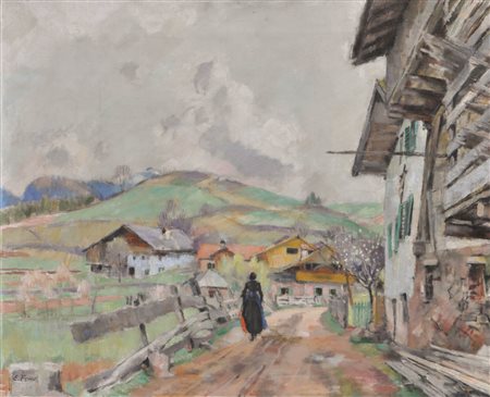 Emanuel Fohn (Klagenfurt 1881 - Bozen/Bolzano 1966) Masi presso Castelrotto,...