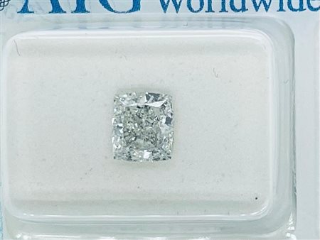 DIAMANTE 1 CT COLORE H PUREZZA SI2 - TAGLIO CUSCINO - CERTIFICATO AIG - C20204