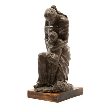 INNOCENZO VIGOROSO, Scultura in bronzo