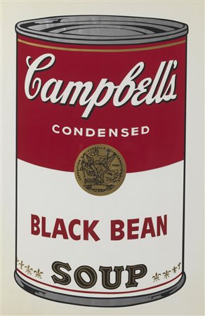 ANDY WARHOL
Black Bean, from Campbell's Soup I, 1968