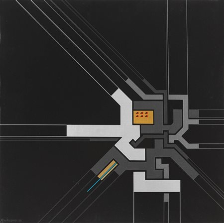 YVES MILLECAMPS
Senza titolo (n. 8905), 1989