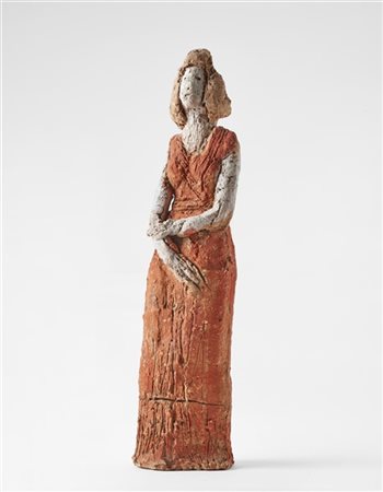 Marino Marini "Piccola figura" anni '40
terracotta
h cm 22,3

Provenienza
Collez