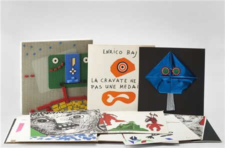 Enrico Baj "LA CRAVATE NE VAUT PAS UNE MÉDAILLE" 1972
Libro d'artista

Esemplare