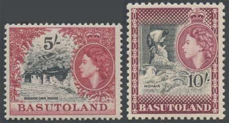 Basutoland, 1954 N.43/53 MNH. Ottima qualità.